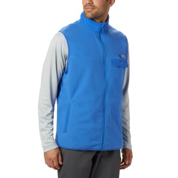 Columbia Gilet Heren, M Harborside II Fleece Blauw, 41ZYMBQKG